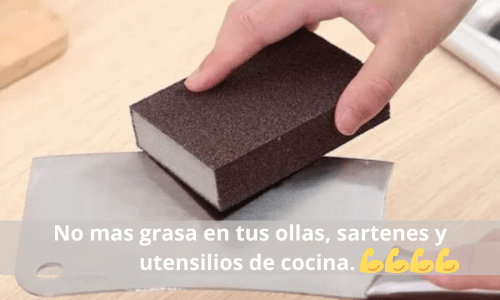 SET DE 5 ESPONJAS ABRASIVAS MULTIUSO.